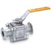 Sanitary Valves,3 pc,V-255TC, BPE  Dimension, 3 High Purity Ball Valves, Tube Bore, Clamp End, PN100/63